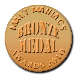 Malt Maniacs Awards 2010 Bronze Medal Winner