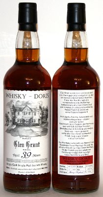Glen Grant 39 Jahre Whisky-Doris dark Sherry Hogshead