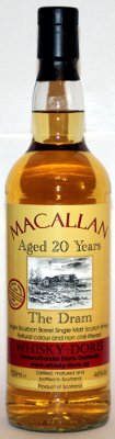 Macallan 20 Jahre The Dram